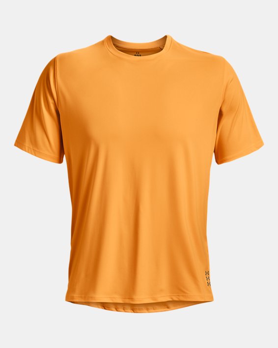 Men's UA Terrain Short Sleeve, Orange, pdpMainDesktop image number 5